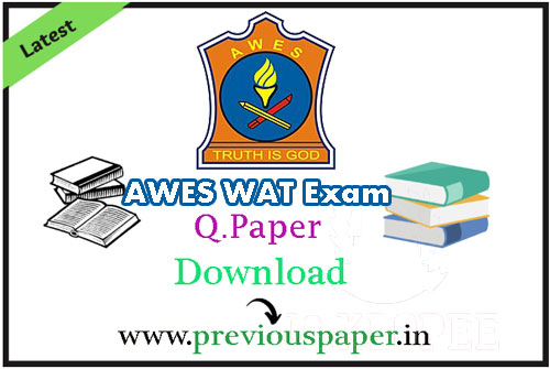 AWES WAT Exam Question Papers