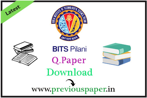 BITSAT Previous Year Solved Question Papers