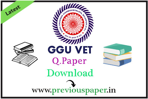 GGU VET Sample Papers