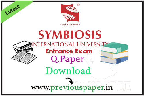 Symbiosis Entrance Test Previous Question Papers