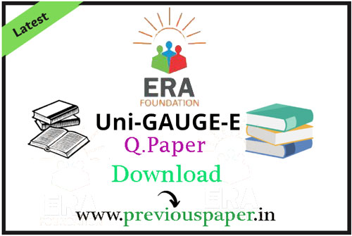 Uni-GAUGE-E Previous Question Papers