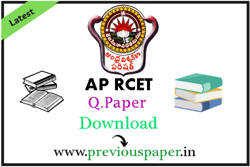 APRCET Previous Papers