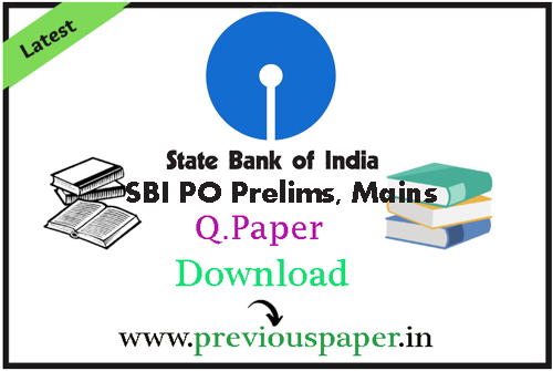 SBI PO Papers